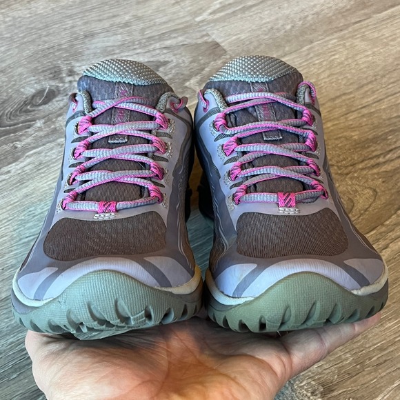 Merrell Siren Edge 3 Hiking Shoes Gray Lilac Womens 7 UK 4.5 EU 37.5 - Picture 4 of 8